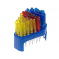 MIC-S; Kit: screwdrivers; Pcs: 60; slot; DONAU