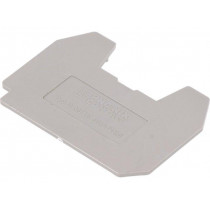 D-MT 1,5-QUATTRO - 3002982; End piece; grey; Width: 1mm; polyamide; UL94V-0; PHOENIX CONTACT