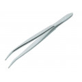 PZ2; Tweezers; Tweezers len: 120mm; Blades: elongated,curved; DONAU