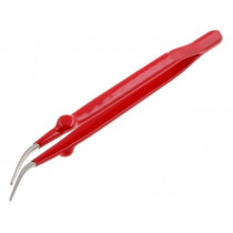 PZ28; Tweezers; Tweezers len: 160mm; Blades: elongated,curved; DONAU