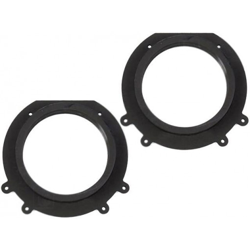 ; Spacer ring; MDF; 165mm; Citroën,Fiat,Peugeot; impregnated; 4CARMEDIA