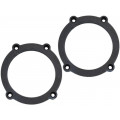 ; Spacer ring; MDF; 130mm; Mercedes; impregnated; 4CARMEDIA ; Spacer ring; MDF; 130mm; Mercedes; impregnated; 4CARMEDIA
