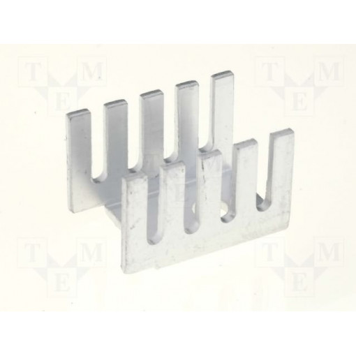 ; Heatsink: moulded; U; TO202,TO220; L: 19.05mm; W: 13.21mm; H: 12.7mm;  ; Heatsink: moulded; U; TO202,TO220; L: 19.05mm; W: 13.21mm; H: 12.7mm;