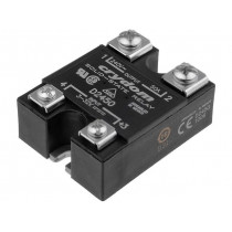 D2450; Relay: solid state; Ucntrl: 3÷32VDC; 50A; 24÷280VAC; -40÷80°C; IP00; CRYDOM