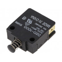 D2D-1000; Switch: door; Pos: 2; SPST-NO + SPST-NC; 16A/250VAC; black; OMRON OCB