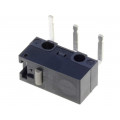 D2F-01-A; Microswitch SNAP ACTION; without lever; SPDT; 0.1A/30VDC; Pos: 2; OMRON OCB