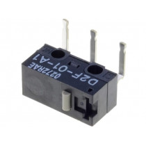 D2F-01-A1; Microswitch SNAP ACTION; without lever; SPDT; 0.1A/30VDC; Pos: 2; OMRON OCB