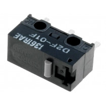D2F-01F; Microswitch SNAP ACTION; without lever; SPDT; 0.1A/30VDC; Pos: 2; OMRON OCB