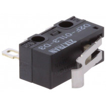 D2F-01L3-D3; Microswitch SNAP ACTION; with lever with roller simulation; OMRON OCB