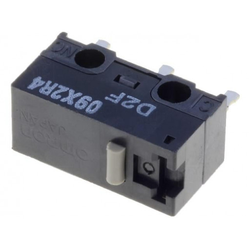 D2F; Microswitch SNAP ACTION; without lever; SPDT; 3A/125VAC; ON-(ON); OMRON OCB