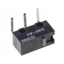 D2F-A1; Microswitch SNAP ACTION; without lever; SPDT; 3A/125VAC; ON-(ON); OMRON OCB