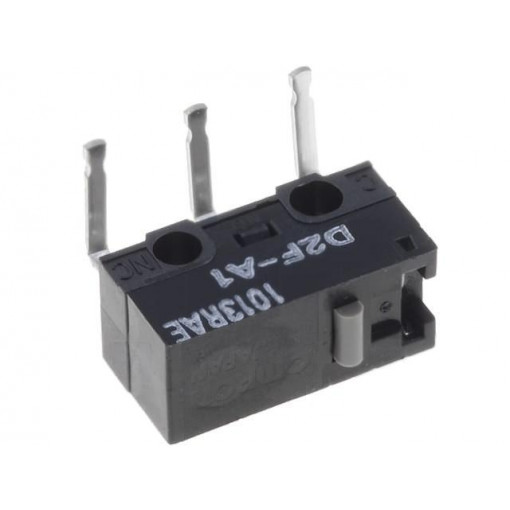 D2F-A1; Microswitch SNAP ACTION; without lever; SPDT; 3A/125VAC; ON-(ON); OMRON OCB