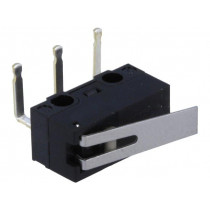 D2F-FL-A; Microswitch SNAP ACTION; with lever; SPDT; 1A/125VAC; 0.5A/30VDC; OMRON OCB