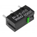 D2FS-F-N; Microswitch SNAP ACTION; without lever; SPST-NO; 0.1A/6VDC; IP40; OMRON OCB