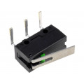 D2FS-FL-N-A; Microswitch SNAP ACTION; with lever; SPST-NO; 0.1A/6VDC; Pos: 2; OMRON OCB