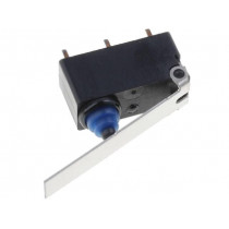 D2HW-A221D; Microswitch SNAP ACTION; with lever; SPDT; 0.1A/125VAC; 2A/12VDC; OMRON OCB