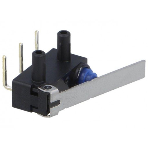 D2HW-BL221DL; Microswitch SNAP ACTION; with lever; SPDT; 0.1A/125VAC; 2A/12VDC; OMRON OCB