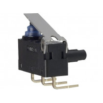 D2HW-BR211DR; Microswitch SNAP ACTION; with lever; SPDT; 0.1A/125VAC; 2A/12VDC; OMRON OCB