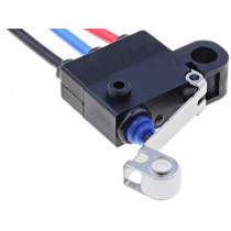 D2HW-C241M; Microswitch SNAP ACTION; with lever (with roller); SPDT; Pos: 2; OMRON OCB