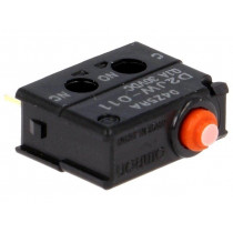D2JW-011; Microswitch SNAP ACTION; without lever; SPDT; 0.1A/30VDC; Pos: 2; OMRON OCB