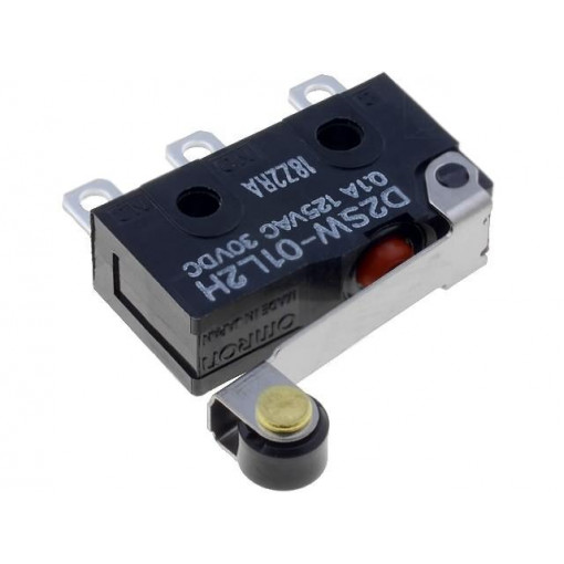 D2SW-01L2H; Microswitch SNAP ACTION; with lever (with roller); SPDT; Pos: 2; OMRON OCB