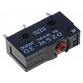 D2SW-3D; Microswitch SNAP ACTION; without lever; SPDT; 3A/125VAC; ON-(ON); OMRON OCB