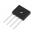 D2UB60; Single-phase bridge rectifier; Urmax: 600V; If: 2A; Ifsm: 60A; D3K; YANGJIE TECHNOLOGY D2UB60; Single-phase bridge rectifier; Urmax: 600V; If: 2A; Ifsm: 60A; D3K; YANGJIE TECHNOLOGY