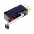 D2VW-01L2-1; Microswitch SNAP ACTION; with lever (with roller); SPDT; Pos: 2; OMRON OCB