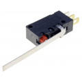 D2VW-5L1B-1; Microswitch SNAP ACTION; with lever; SPDT; 5A/250VAC; 5A/30VDC; OMRON OCB