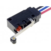 D2VW-5L2-1M; Microswitch SNAP ACTION; with lever (with roller); SPDT; Pos: 2; OMRON OCB
