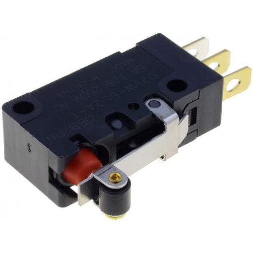 D2VW-5L2A-1; Microswitch SNAP ACTION; with lever (with roller); SPDT; Pos: 2; OMRON OCB