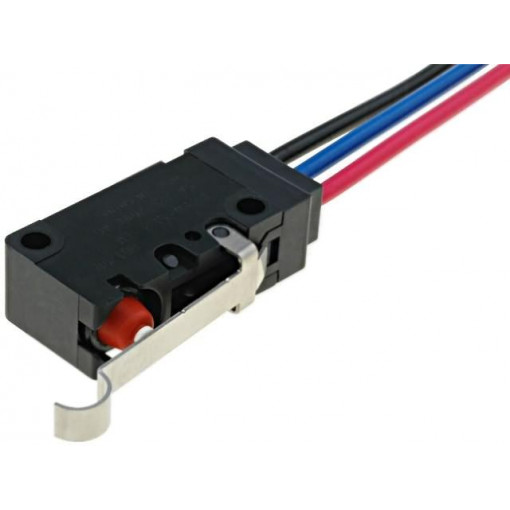 D2VW-5L3-1M(D); Microswitch SNAP ACTION; with lever with roller simulation; OMRON OCB