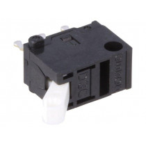 D3C-2220; Microswitch SNAP ACTION; with lever; SPDT; 0.1A/30VDC; Pos: 2; OMRON OCB