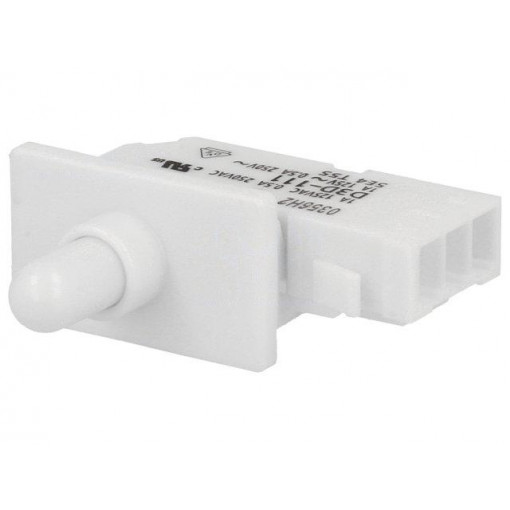 D3D-111; Switch: door; Pos: 2; SPDT; 0.5A/250VAC; white; Leads: spring clamps; OMRON OCB D3D-111; Switch: door; Pos: 2; SPDT; 0.5A/250VAC; white; Leads: spring clamps; OMRON OCB