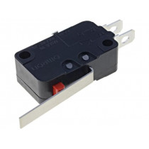 D3V-162-1A4; Microswitch SNAP ACTION; with lever; SPDT; 16A/250VAC; 10A/30VDC; OMRON OCB