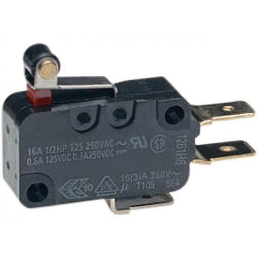 D3V-165-1A5; Microswitch SNAP ACTION; with lever (with roller); SPDT; Pos: 2; OMRON OCB D3V-165-1A5; Microswitch SNAP ACTION; with lever (with roller); SPDT; Pos: 2; OMRON OCB
