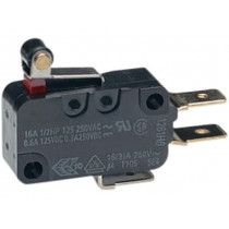 D3V-165-1C5; Microswitch SNAP ACTION; with lever (with roller); SPDT; Pos: 2; OMRON OCB