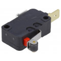 D3V-165-2C4; Microswitch SNAP ACTION; with lever (with roller); SPST-NC; OMRON OCB