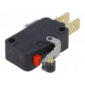 D3V-165M-1C5; Microswitch SNAP ACTION; with lever (with roller); SPDT; Pos: 2; OMRON OCB