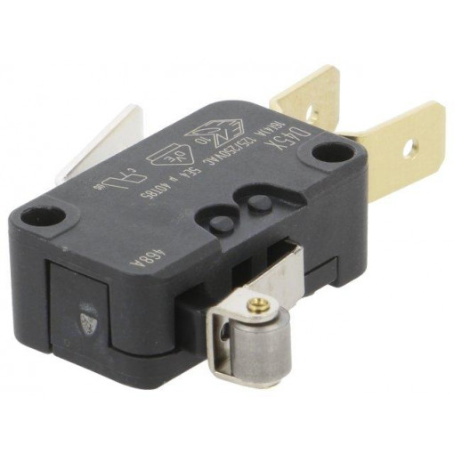 D459-V3RA; Microswitch SNAP ACTION; SPDT; 16A/250VAC; 4A/250VDC; ON-(ON); CHERRY D459-V3RA; Microswitch SNAP ACTION; SPDT; 16A/250VAC; 4A/250VDC; ON-(ON); CHERRY