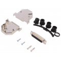 6355-0073-13; D-Sub HD; PIN: 44; plug; female; soldering; for cable; black; ENCITECH 6355-0073-13; D-Sub HD; PIN: 44; plug; female; soldering; for cable; black; ENCITECH