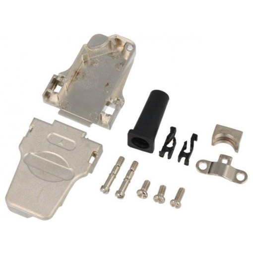 D45ZF09-K; Enclosure: for D-Sub connectors; D-Sub 9pin,D-Sub HD 15pin; ENCITECH