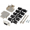 D45ZK09-DMS-K; D-Sub; PIN: 9; plug; female; soldering; for cable; black; ENCITECH D45ZK09-DMS-K; D-Sub; PIN: 9; plug; female; soldering; for cable; black; ENCITECH