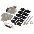 D45ZK15-HDS-K; D-Sub HD; PIN: 26; plug; female; soldering; for cable; black; ENCITECH D45ZK15-HDS-K; D-Sub HD; PIN: 26; plug; female; soldering; for cable; black; ENCITECH