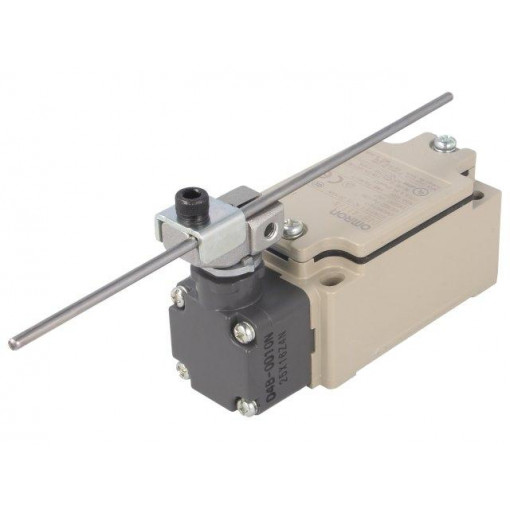 D4B-4117N; Limit switch; adjustable plunger, max length 145mm; NO + NC; OMRON