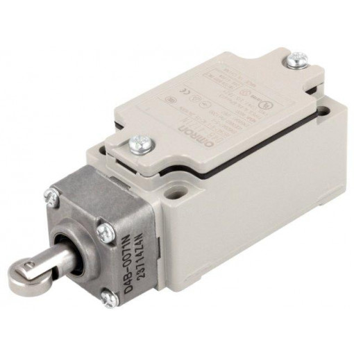 D4B-4171N; Limit switch; metal roller Ø12,7mm; NO + NC; 10A; max.400VAC; OMRON