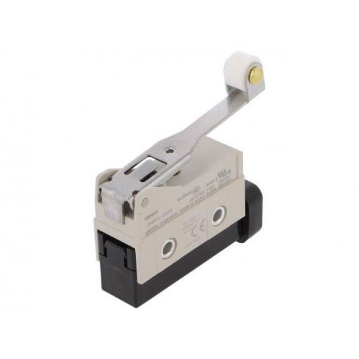 D4MC-2000; Limit switch; angled lever with roller; SPDT; 10A; max.250VAC; OMRON