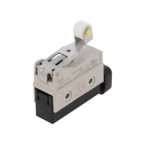 D4MC-2020; Limit switch; angled lever with roller; SPDT; 10A; max.250VAC; OMRON