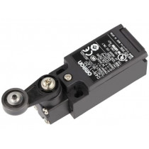 D4N-1120; Limit switch; lever R 26mm, plastic roller Ø17,5mm; NO + NC; OMRON