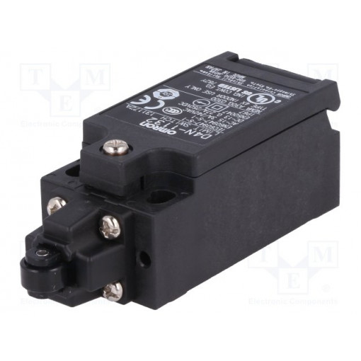 D4N-1132; Limit switch; plastic roller Ø9,5mm; NO + NC; 10A; max.240VAC; OMRON